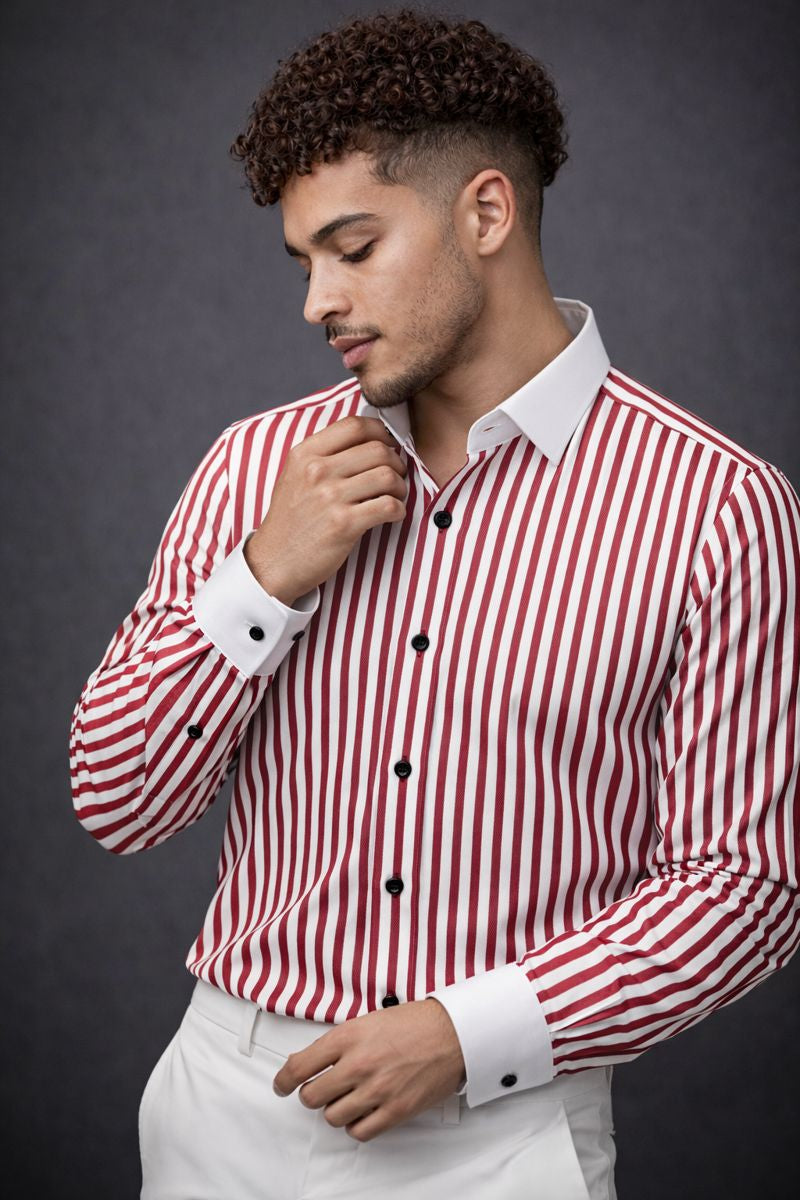 MerinoWear Premium Stripe Formal Shirt