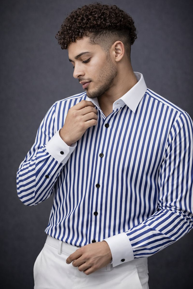 MerinoWear Premium Stripe Formal Shirt