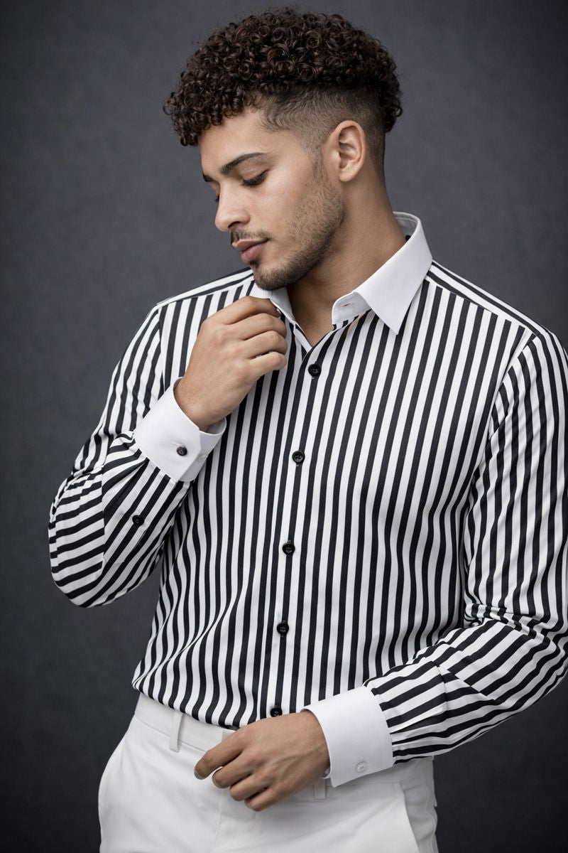 MerinoWear Premium Stripe Formal Shirt