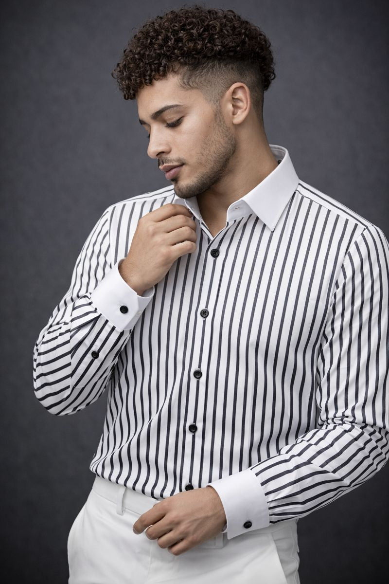 MerinoWear Premium Stripe Formal Shirt