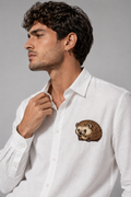 MerinoWear Hedgehog White Linen Shirt
