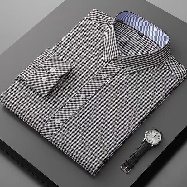 Men's Checked Full Sleeve Shirt - MerinoWear