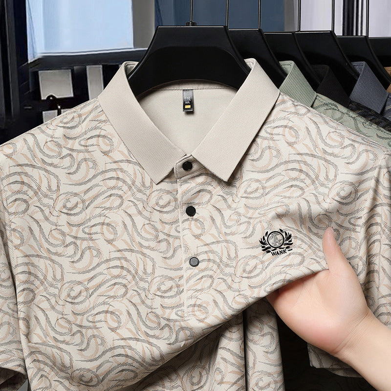MerinoWear Textured Polo T-Shirt – Modern & Timeless Elegance