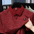 MerinoWear Textured Polo T-Shirt – Modern & Timeless Elegance