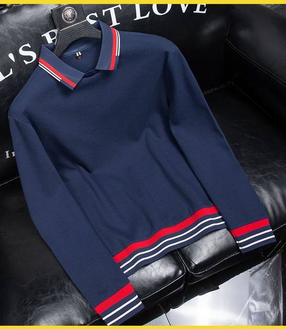 Men's Imported Full Sleeve Polo T-Shirt - MerinoWear