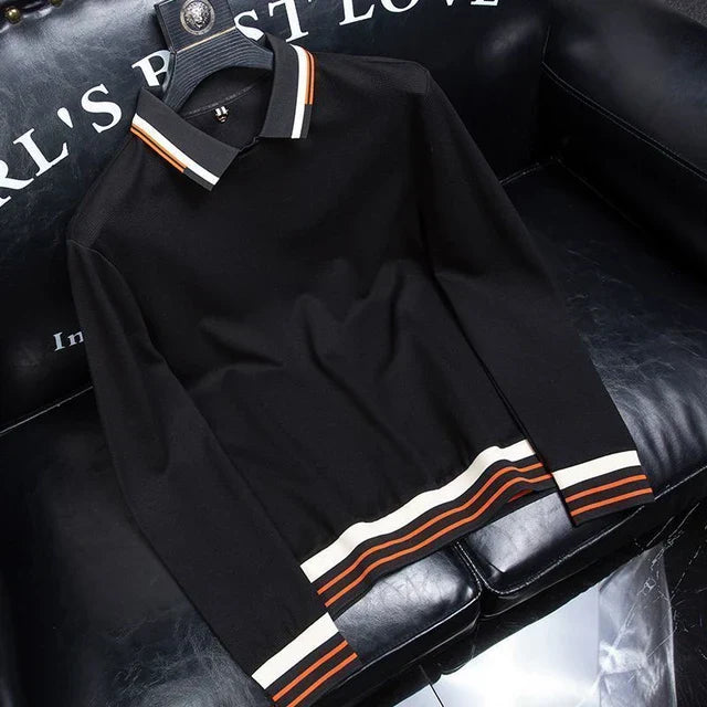 Men's Imported Full Sleeve Polo T-Shirt - MerinoWear