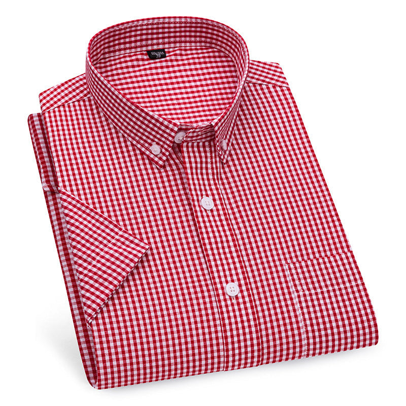 Checked Half Sleeve Mens Shirt - MerinoWear