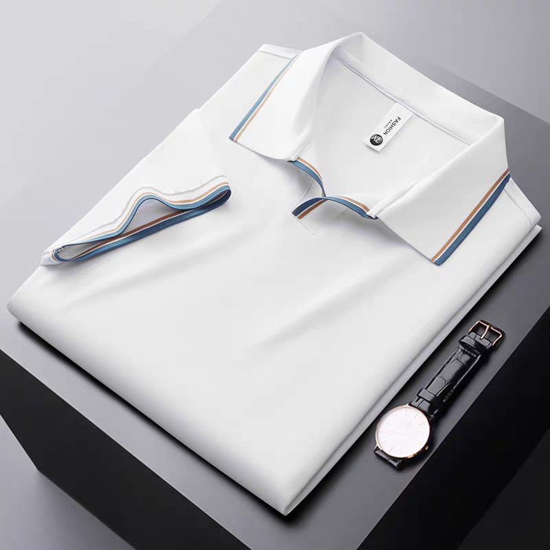 MerinoWear Premium Contrast Collar Polo T-Shirt