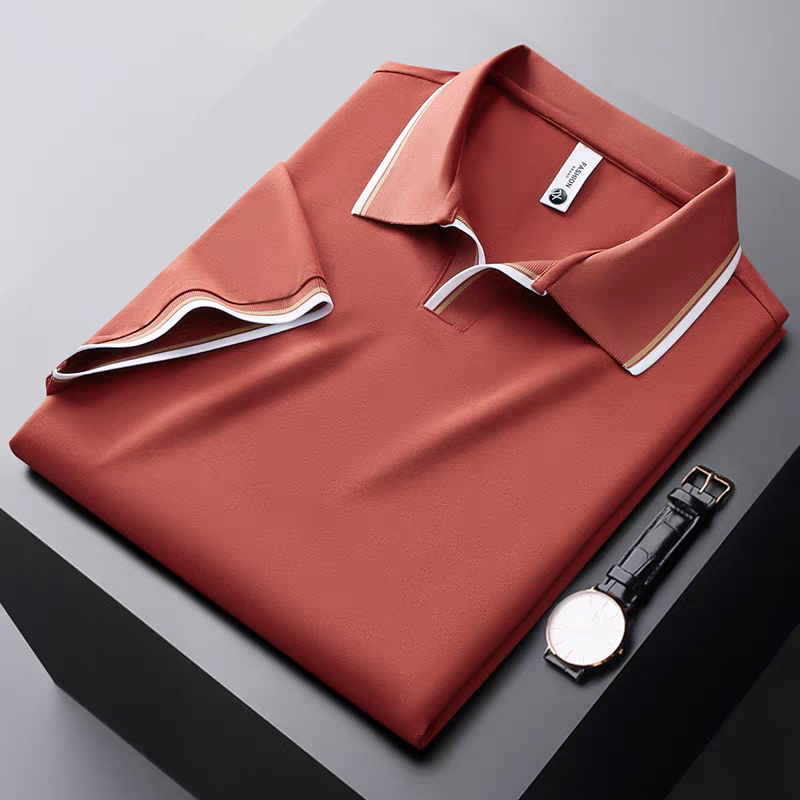 MerinoWear Premium Contrast Collar Polo T-Shirt