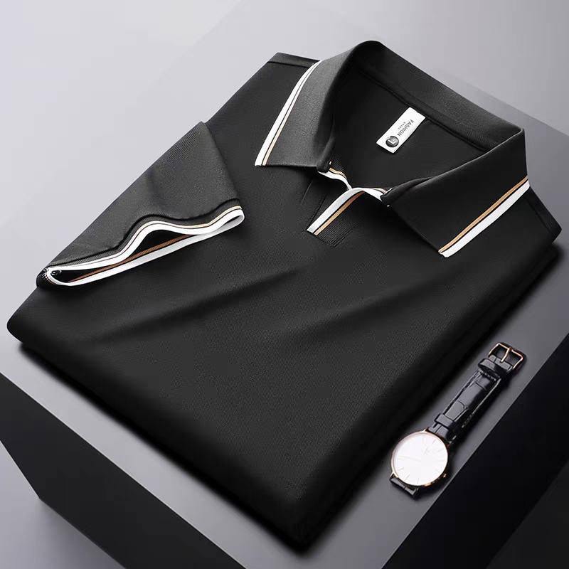 MerinoWear Premium Contrast Collar Polo T-Shirt