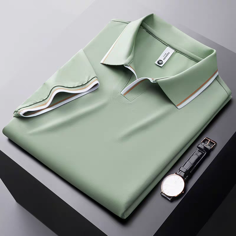 MerinoWear Premium Contrast Collar Polo T-Shirt