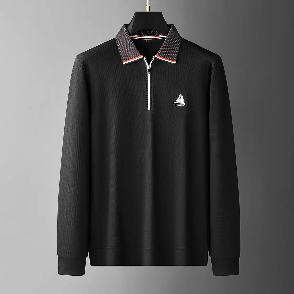 MerinoWear Voyager Elite Quarter-Zip Polo –T-shirt