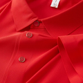 Men's Crimson Red Premium Solid Polo T-Shirt