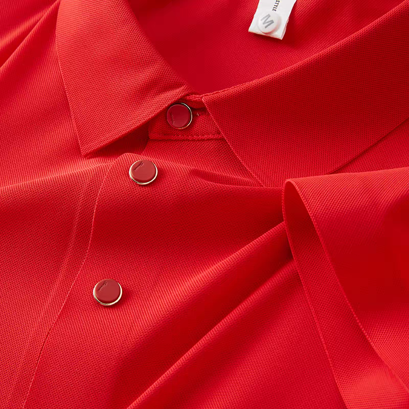 Men's Crimson Red Premium Solid Polo T-Shirt